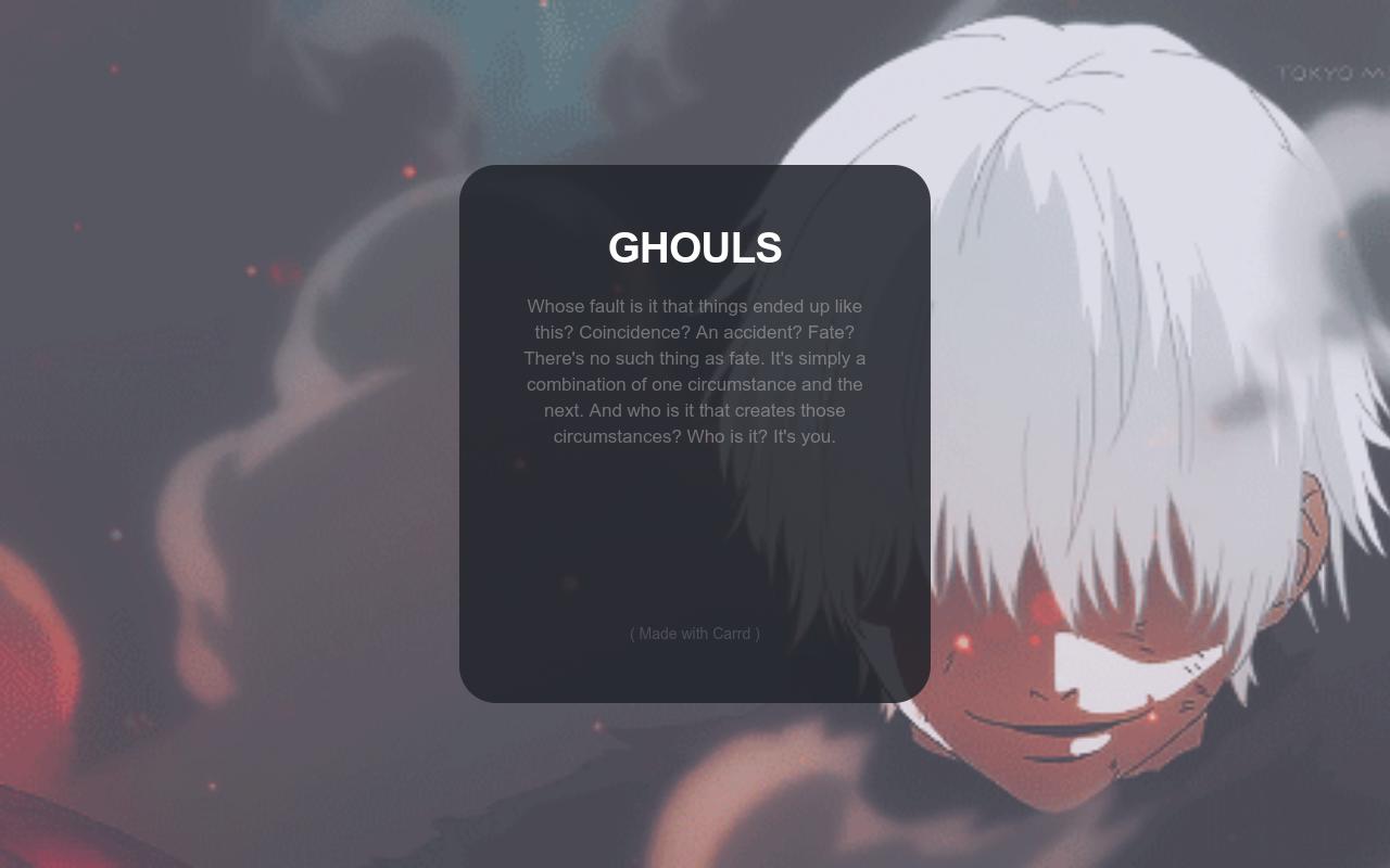 Carrd profile picture for @cruel
